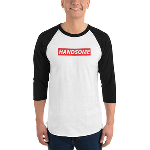 3/4 sleeve raglan shirt