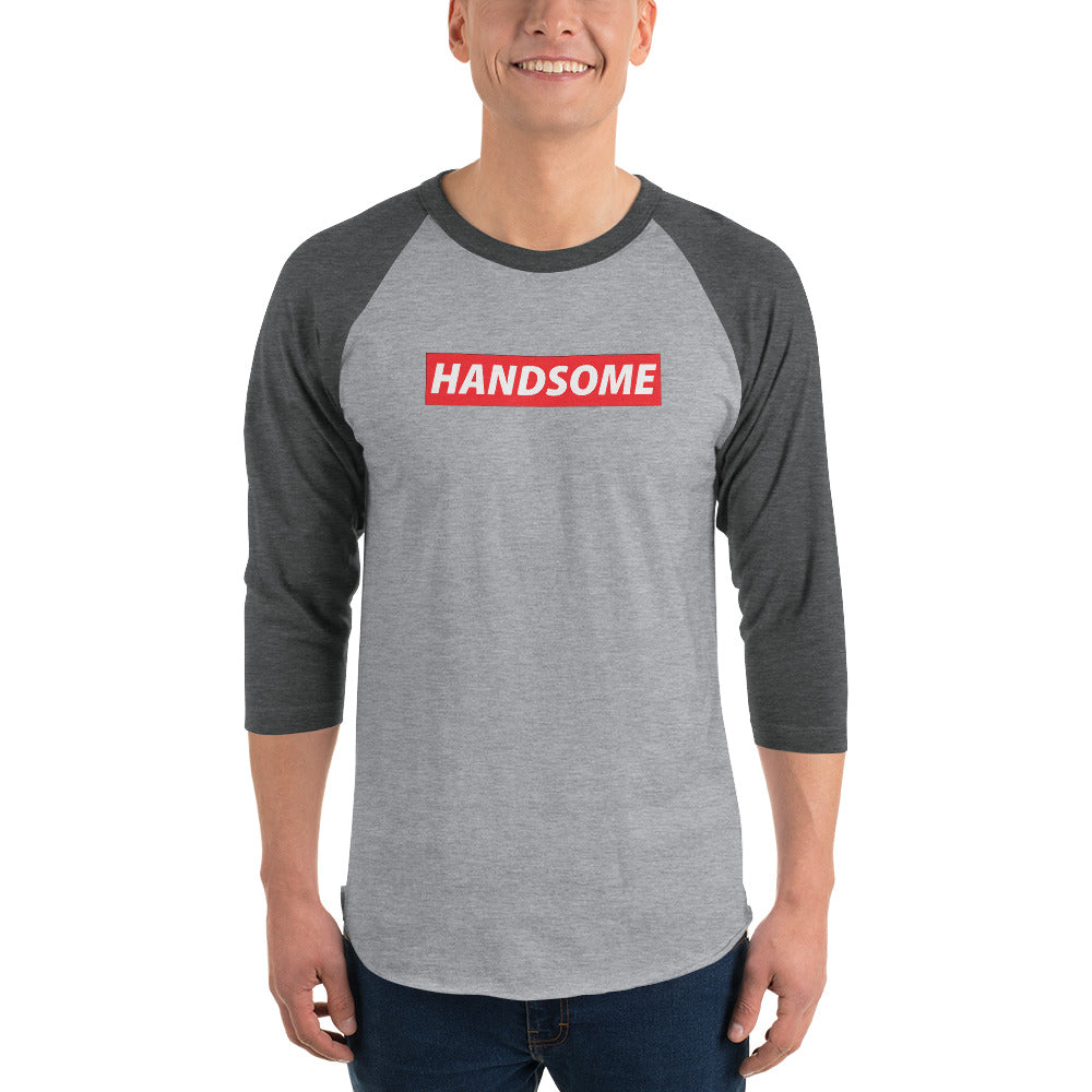 3/4 sleeve raglan shirt